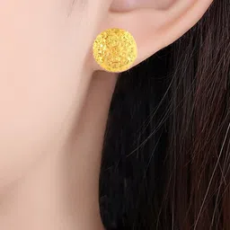 DZINETRENDZ Circular Studs Earrings image 4