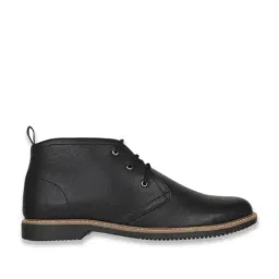 Carlton London Men's Black Chukka Boots image 2