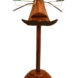 Desi Karigar Wooden Long Height Spectacle, Sunglasses Holder Stand - 1 Piece-image-41