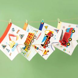 ZQBIEE Pack Of 4 Stars & Vehicles Printed Boxers - Multi Colour-picture-3