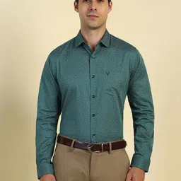 Allen Solly Men Slim Fit Printed Formal Shirt-picture-18