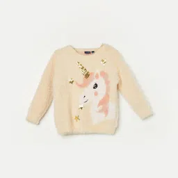 Juniors by Lifestyle Girls Embroidered Cardigan with Fuzzy Detail-picture-18