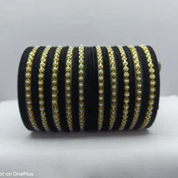 RENOY Set Of 34 Stones Studded & Beaded Bangles-picture-17