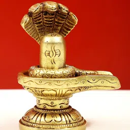 Exotic India Shiva Linga Brass Statue-picture-23