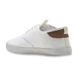 Woodland Men's White Casual Sneakers image 5