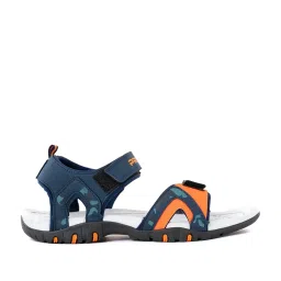khadim Pro by Khadims Men's Navy Floater Sandals image 2