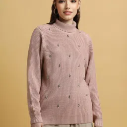 Forever 21 Pink Embellished Sweater image 2