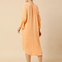 Chemistry Orange Cotton Solid Night Dress image 2