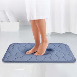 Bianca Luxor-MF Blue Memory Foam 2000 GSM Bathmat image 2