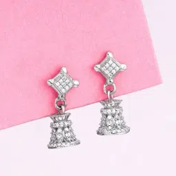 GIVA 92.5 Sterling Silver Melody Jhumki Earrings-picture-26