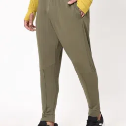 Dida Green Polyster Regular Fit Solid Trackpant image 3