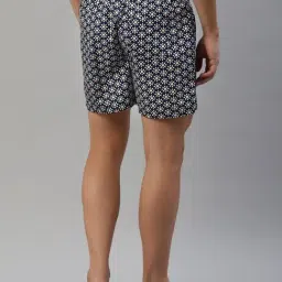 Don Vino Navy Printed Boxer Shorts image 2