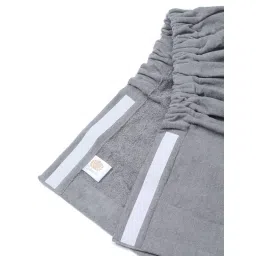 Creeva Grey Cotton Bath Wrap image 5
