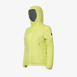 FORCLAZ By Decathlon Yellow Plain Padded Jacket image 2