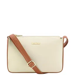 Fastrack Beige Solid Medium Sling Handbag image 2