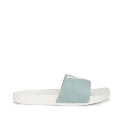 Van Heusen Women's Sky Blue Slides image 2