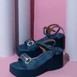 Inc.5 Women's Navy Ankle Strap Sandals-picture-29