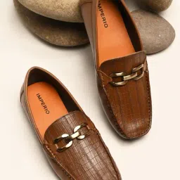 Imperio Men's Comfort Tan Moccasins-picture-31