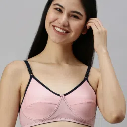 Kryptic Baby Pink Full Coverage Everyday Bra image 1