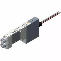 SMC 2 Position Single Pneumatic Solenoid Valve - Solenoid One-touch Fitting 8 mm SQ2000 Series 24 V DC, SQ2141N-5LO1-C8-Q-picture-2