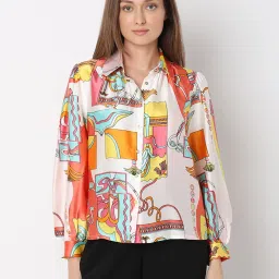 Vero Moda Multicolor Printed Shirt image 2
