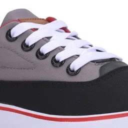 Sparx Men Black & Grey Colourblocked Sneakers image 3