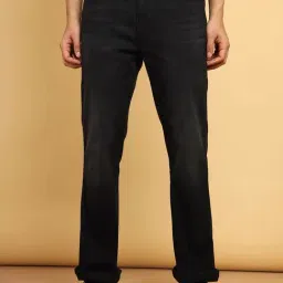 Wrangler Jacksville Black Comfort Fit Lightly Washed Jeans-image-57