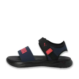 Puma Men's SOFTRIDE Seave Club Navy Floater Sandals image 2