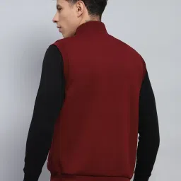 Monte Carlo Maroon Regular Fit Quilted Quilted Jacket image 2