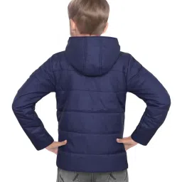 Allen Solly Junior Navy Logo Full Sleeves Jacket image 2