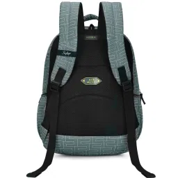 Skybags Tango 03 Grey Polyester Printed Backpack - 28 Ltrs image 2