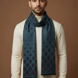 Zamour Men Checked Acrylic Mufflers-image-53