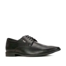 Bata Men's ANDREW E Black Derby Shoes image 2