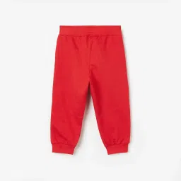 Juniors by Lifestyle Red Cotton Printed Joggers image 2