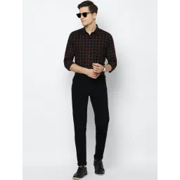 Allen Solly Black Cotton Skinny Fit Jeans image 5