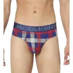 Jack & Jones Multicolor Checks Briefs-picture-41