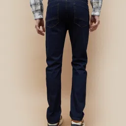 Fame Forever By Lifestyle Dark Blue Slim Fit Jeans image 2