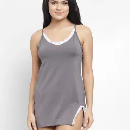N-Gal Grey Short Nighty image 1