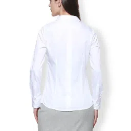 Van Heusen White Regular Fit Shirt image 2