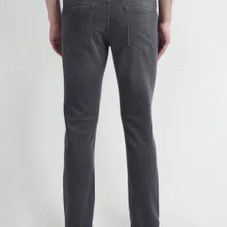 U.S. Polo Assn. Brandon Dark Grey Slim Fit Lightly Washed Jeans image 2