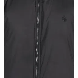 Cantabil Black & Mustard Regular Fit Reversible Jacket image 4