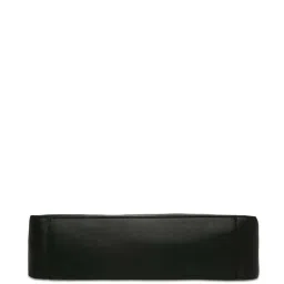 Lavie Black Leather Medium Laptop Messenger Bag image 5