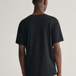 GANT Solid Round Neck Regular Fit T-Shirt image 2