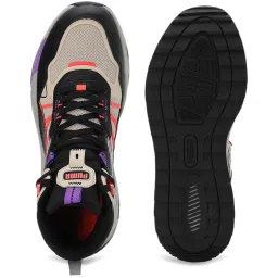 Puma Men's Trinity Mid Hybrid Beige Ankle High Sneakers image 5