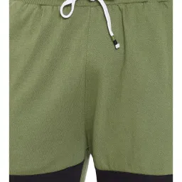 Duke Olive Printed Casual Shorts image 4