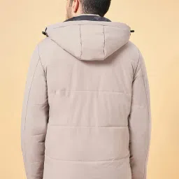 Urban Ranger by Pantaloons Camel Regular Fit Hooded Jacket image 5