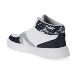 Campus Men's FENCE Snow White Ankle High Sneakers image 5