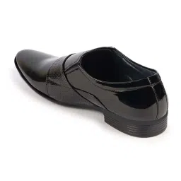 Fausto Men's Black Formal Loafers image 5