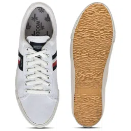 Woodland Men's White Casual Sneakers image 5