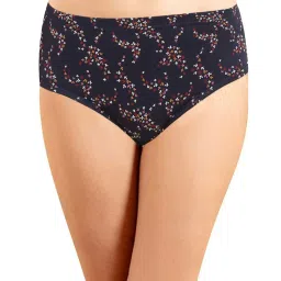 IN CARE Maroon & Navy Cotton Printed Hipster Panties - Pack Of 3 image 5